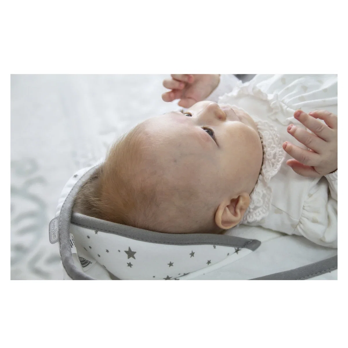 Paturica cu sistem multifunctional BabyJem Carrier Alb pentru transport bebelusi [9]