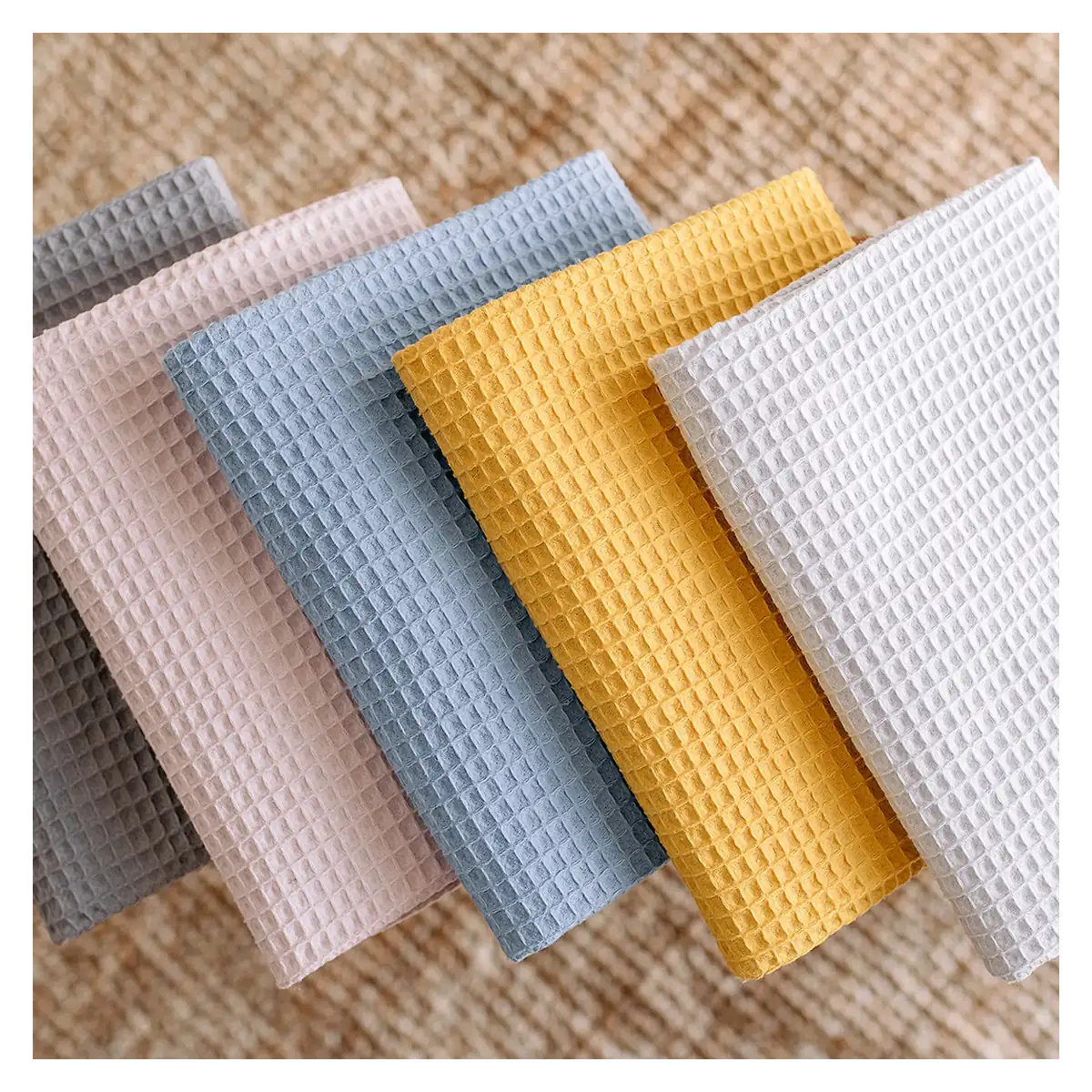 Paturica si prosop 2 in 1 nou nascut Skiddou Teppi, 100% bumbac, Gri inchis, 75x100cm [5]