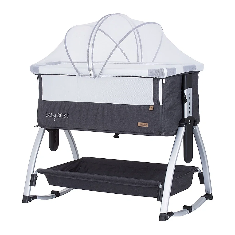 Patuturi co-sleeping - Patut Co-Sleeper Chipolino Baby Boss anthracite 6 luni
