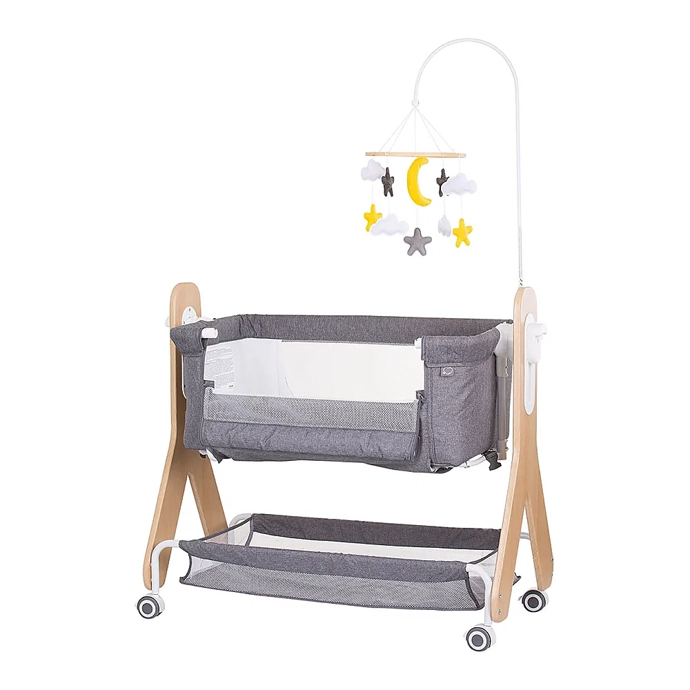 Patuturi co-sleeping - Patut Co-Sleeper Chipolino Heart 2 Heart graphite 6 luni