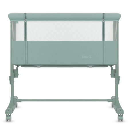 Patut co-sleeper, Lionelo, Aurora, 3 in 1, Cu leganare si setare unghiulara, Saltea cu densitate T25 si geanta [17]