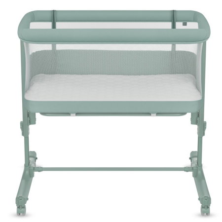 Patut co-sleeper, Lionelo, Aurora, 3 in 1, Cu leganare si setare unghiulara, Saltea cu densitate T25 si geanta [8]