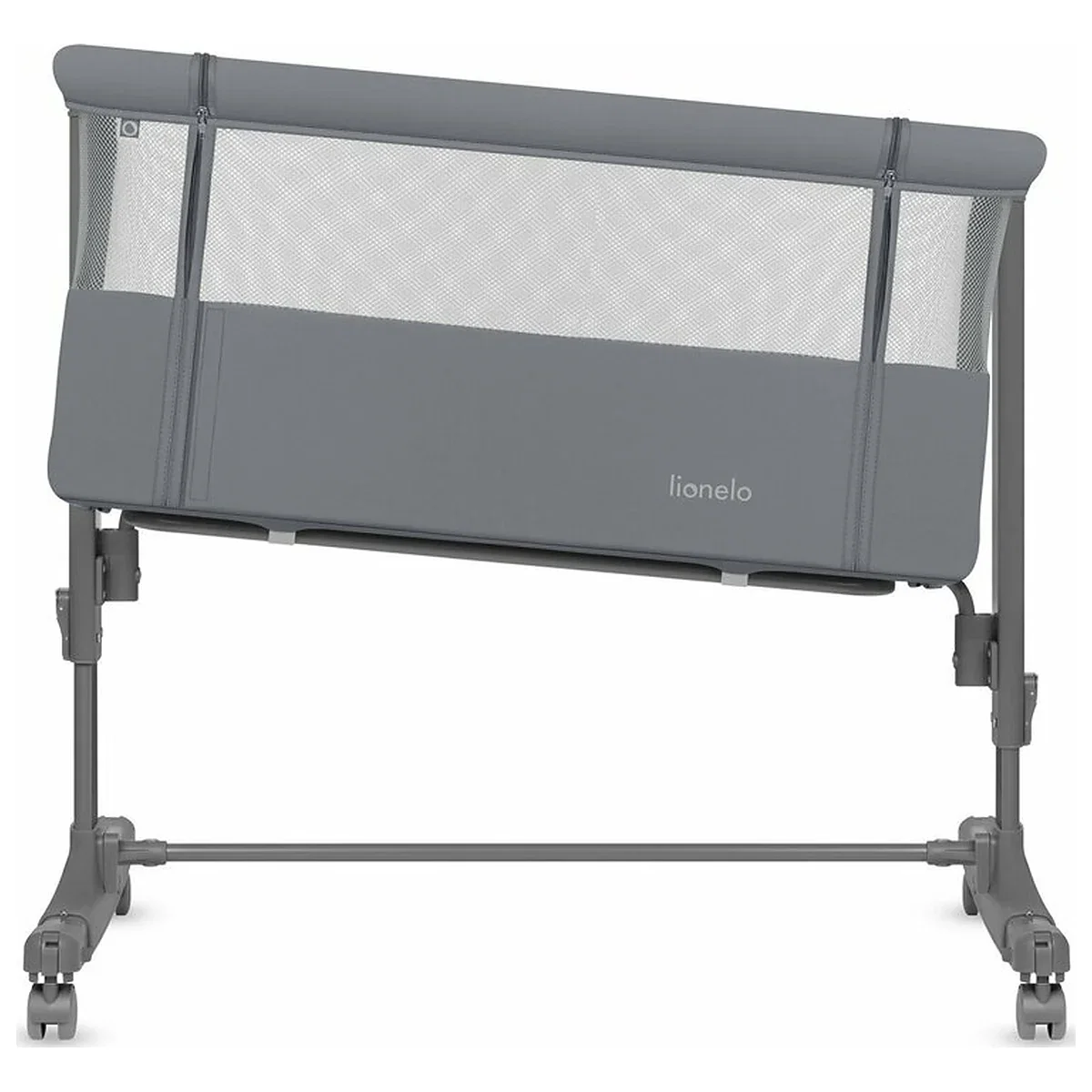 Patut co-sleeper, Lionelo, Aurora, 3 in 1, Cu leganare si setare unghiulara, Saltea cu densitate T25 si geanta [2]