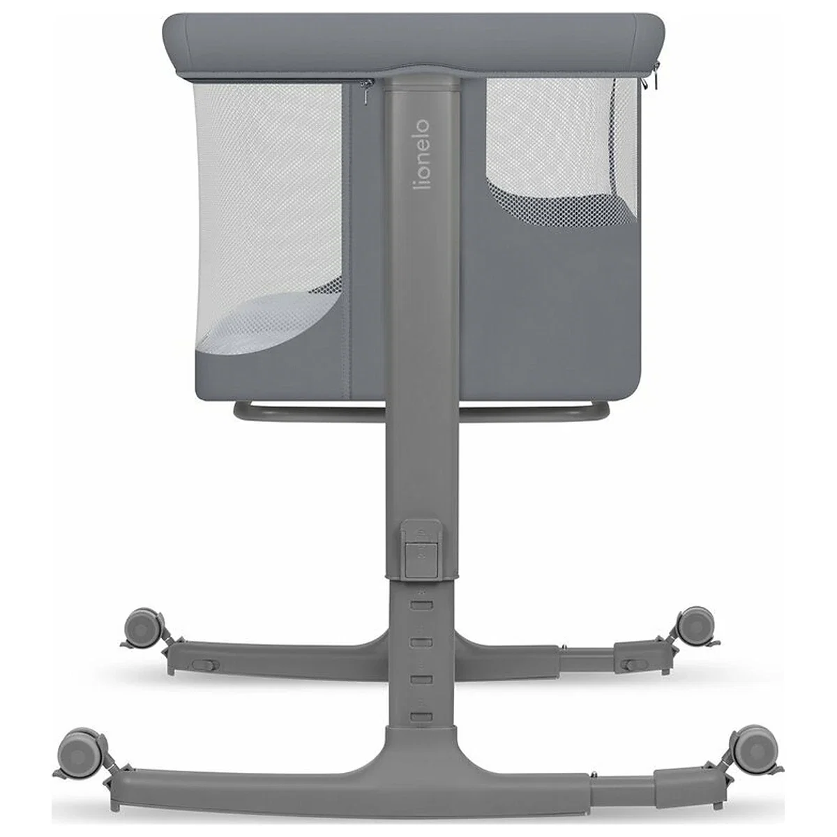 Patut co-sleeper, Lionelo, Aurora, 3 in 1, Cu leganare si setare unghiulara, Saltea cu densitate T25 si geanta [18]
