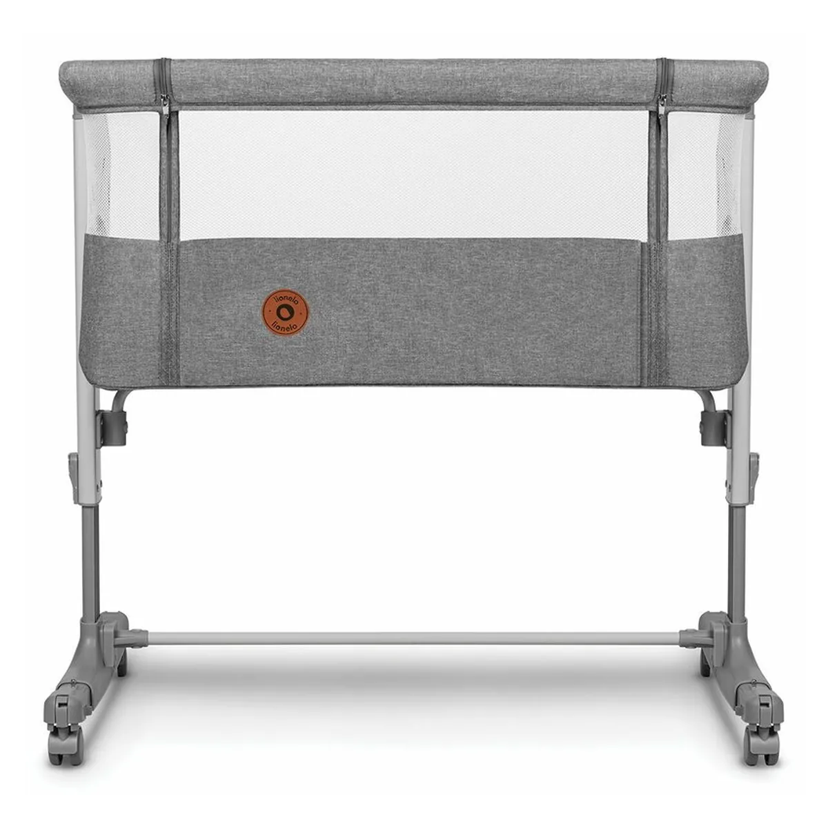 Patut co-sleeper, Lionelo, Aurora, 3 in 1, functie leganare, Include saltea si geanta transport, 5 pozitii pe inaltime, [9]