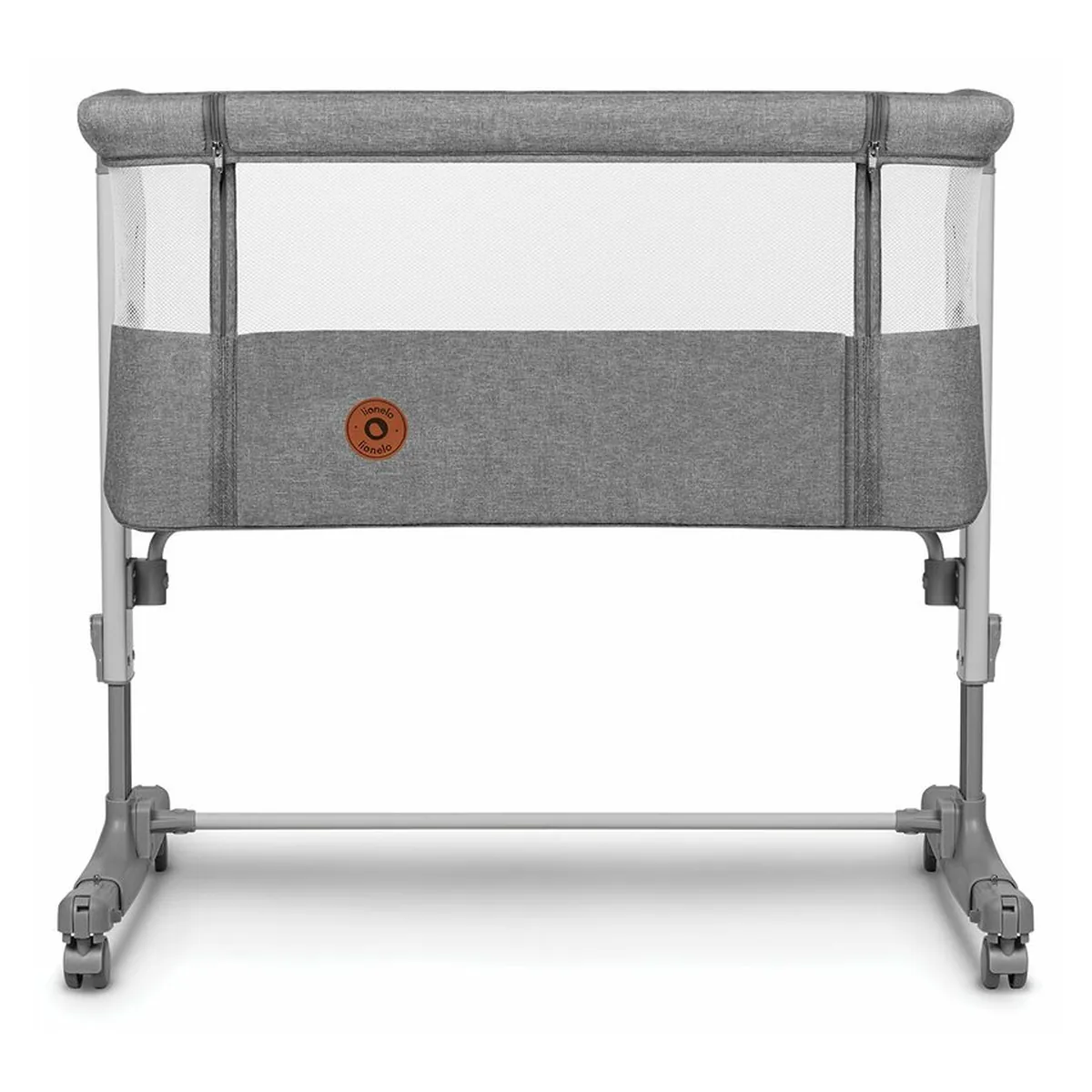 Patut co-sleeper, Lionelo, Aurora, 3 in 1, functie leganare, Include saltea si geanta transport, 5 pozitii pe inaltime, [11]
