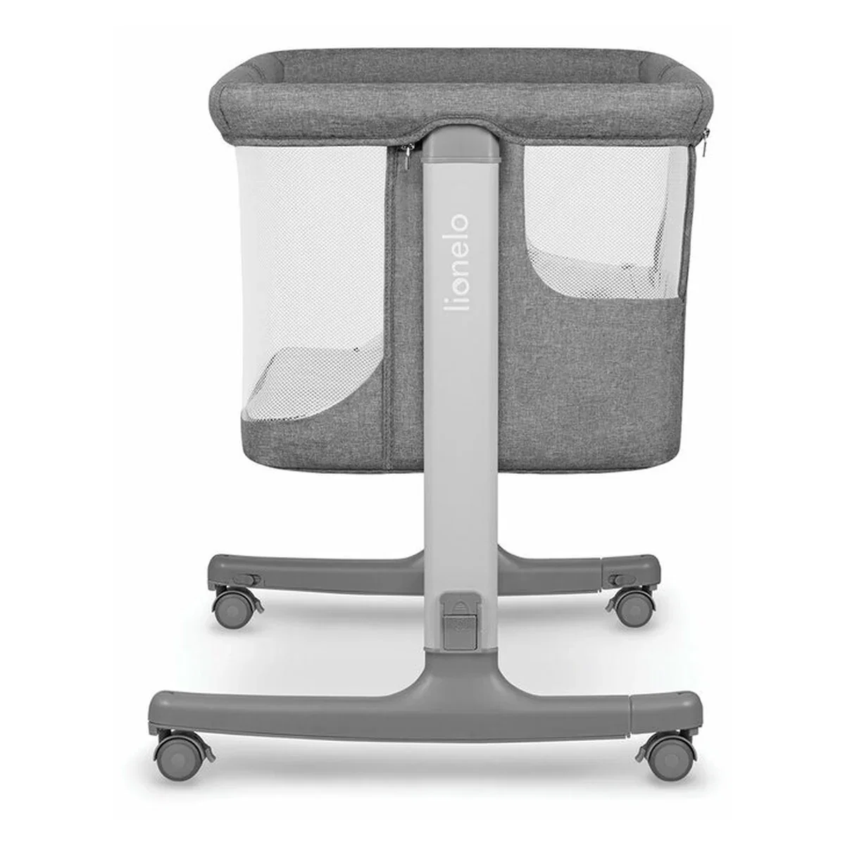 Patut co-sleeper, Lionelo, Aurora, 3 in 1, functie leganare, Include saltea si geanta transport, 5 pozitii pe inaltime, [14]