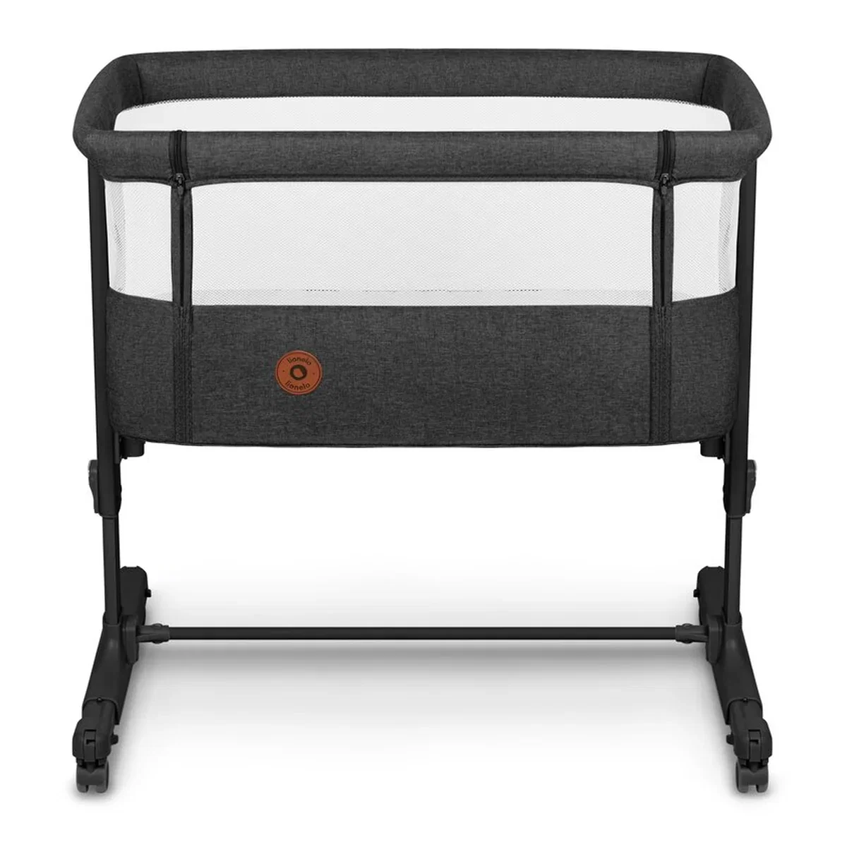 Patut co-sleeper, Lionelo, Aurora, 3 in 1, functie leganare, Include saltea si geanta transport, 5 pozitii pe inaltime, [7]