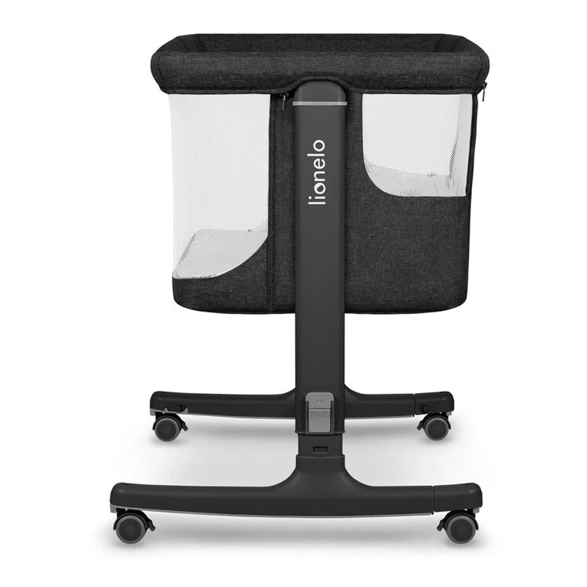 Patut co-sleeper, Lionelo, Aurora, 3 in 1, functie leganare, Include saltea si geanta transport, 5 pozitii pe inaltime, [19]