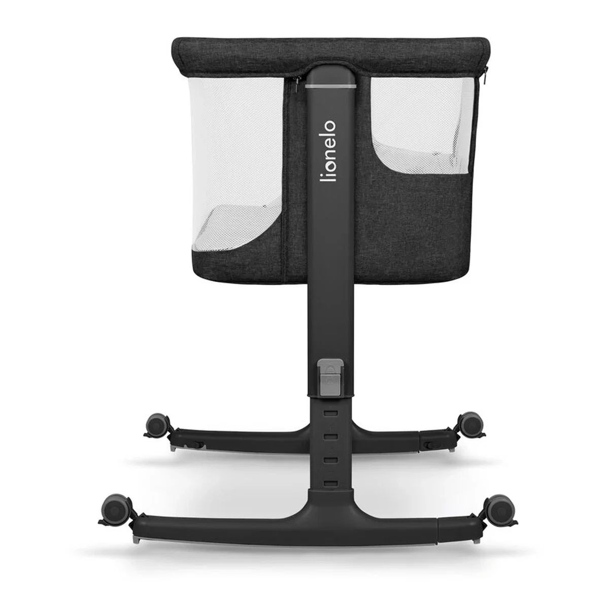 Patut co-sleeper, Lionelo, Aurora, 3 in 1, functie leganare, Include saltea si geanta transport, 5 pozitii pe inaltime, [17]