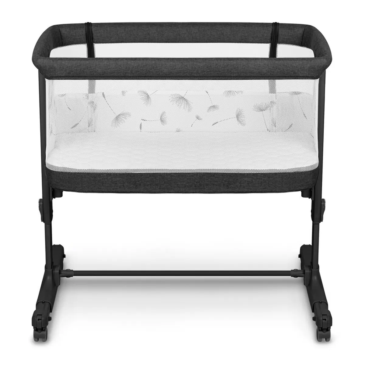 Patut co-sleeper, Lionelo, Aurora, 3 in 1, functie leganare, Include saltea si geanta transport, 5 pozitii pe inaltime, [8]