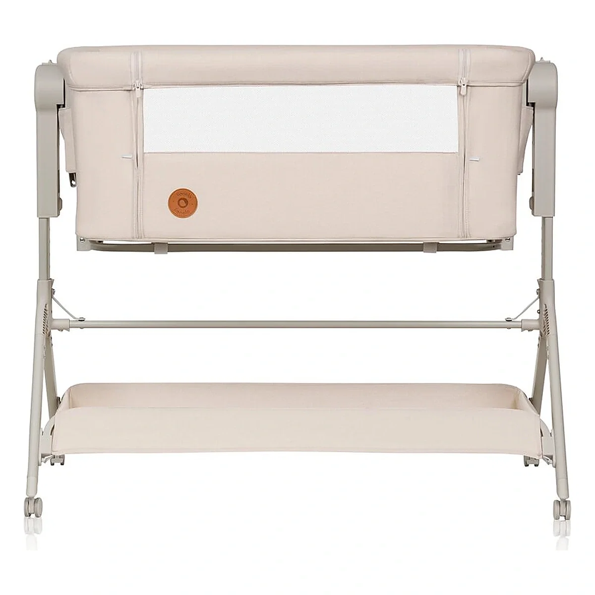 Patut co-sleeper, Lionelo, Leonie Plus, Pliabil, Cu sistem de leganare, Bej 0 luni+ [7]