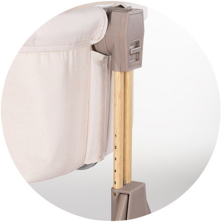 Patut co-sleeper pliabil Chipolino SleepNFold cashmere [10]