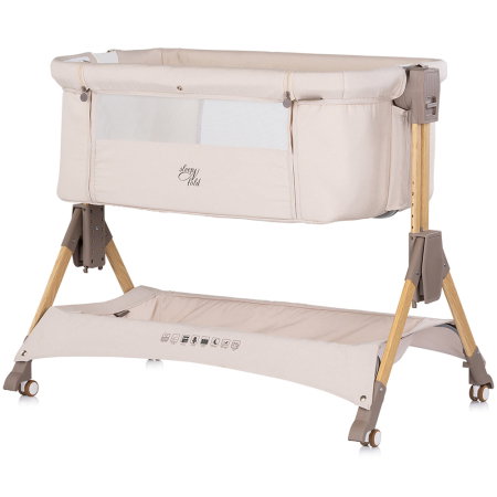 Patut co-sleeper pliabil Chipolino SleepNFold cashmere [1]