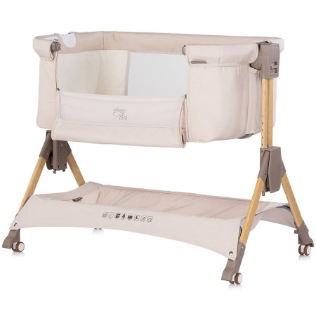 Patut co-sleeper pliabil Chipolino SleepNFold cashmere [2]