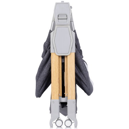 Patut co-sleeper pliabil Chipolino SleepNFold charcoal [6]
