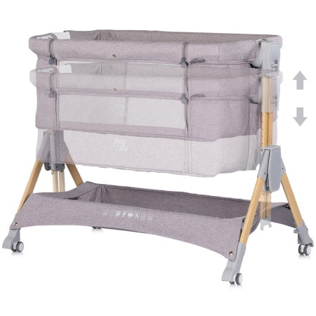 Patut co-sleeper pliabil Chipolino SleepNFold platinum [4]