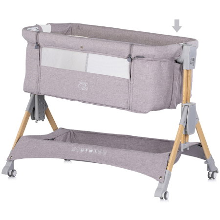 Patut co-sleeper pliabil Chipolino SleepNFold platinum [5]