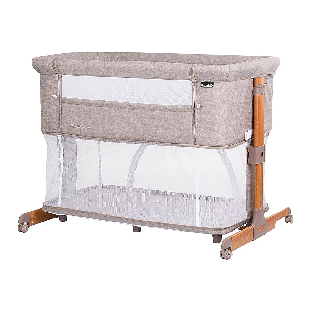 Patuturi co-sleeping - Patut Co-Sleeper si Tarc Chipolino Mommy 'n Me beige wood 6 luni