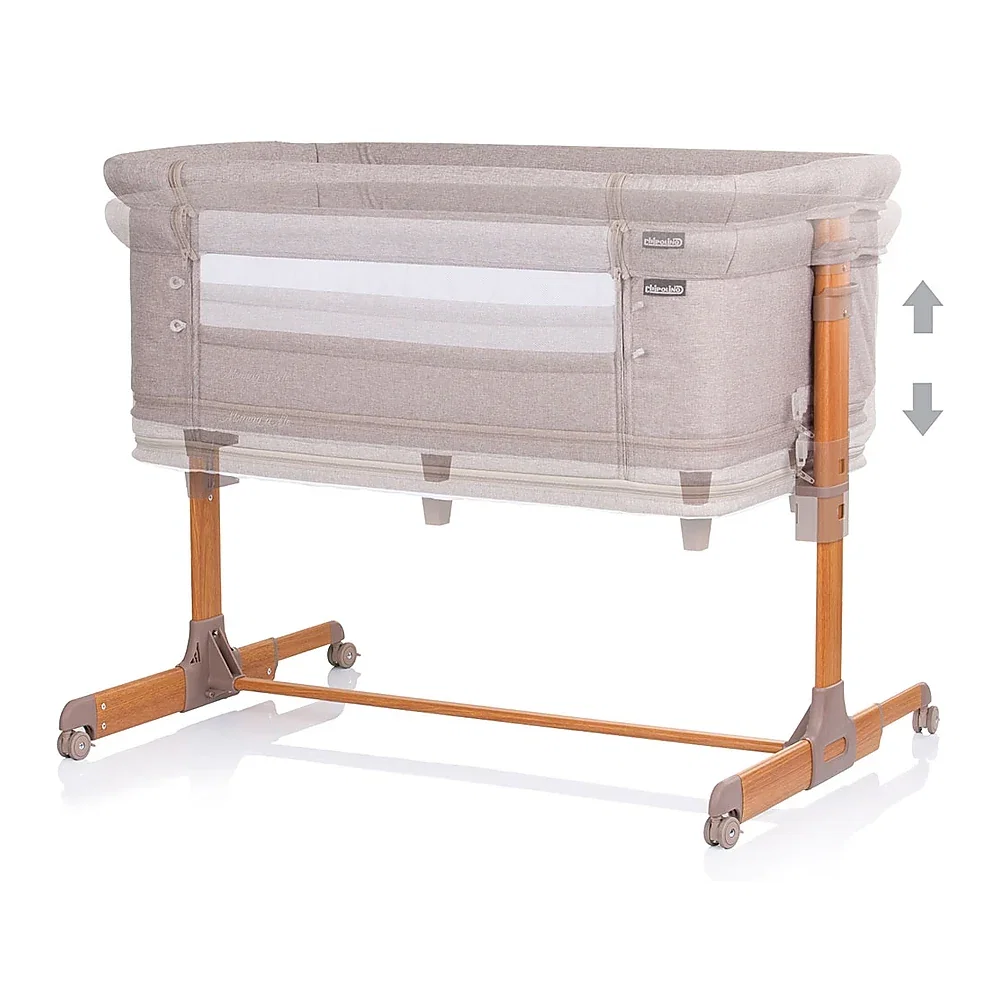 Patut Co-Sleeper si Tarc Chipolino Mommy 'n Me beige wood 6 luni [3]