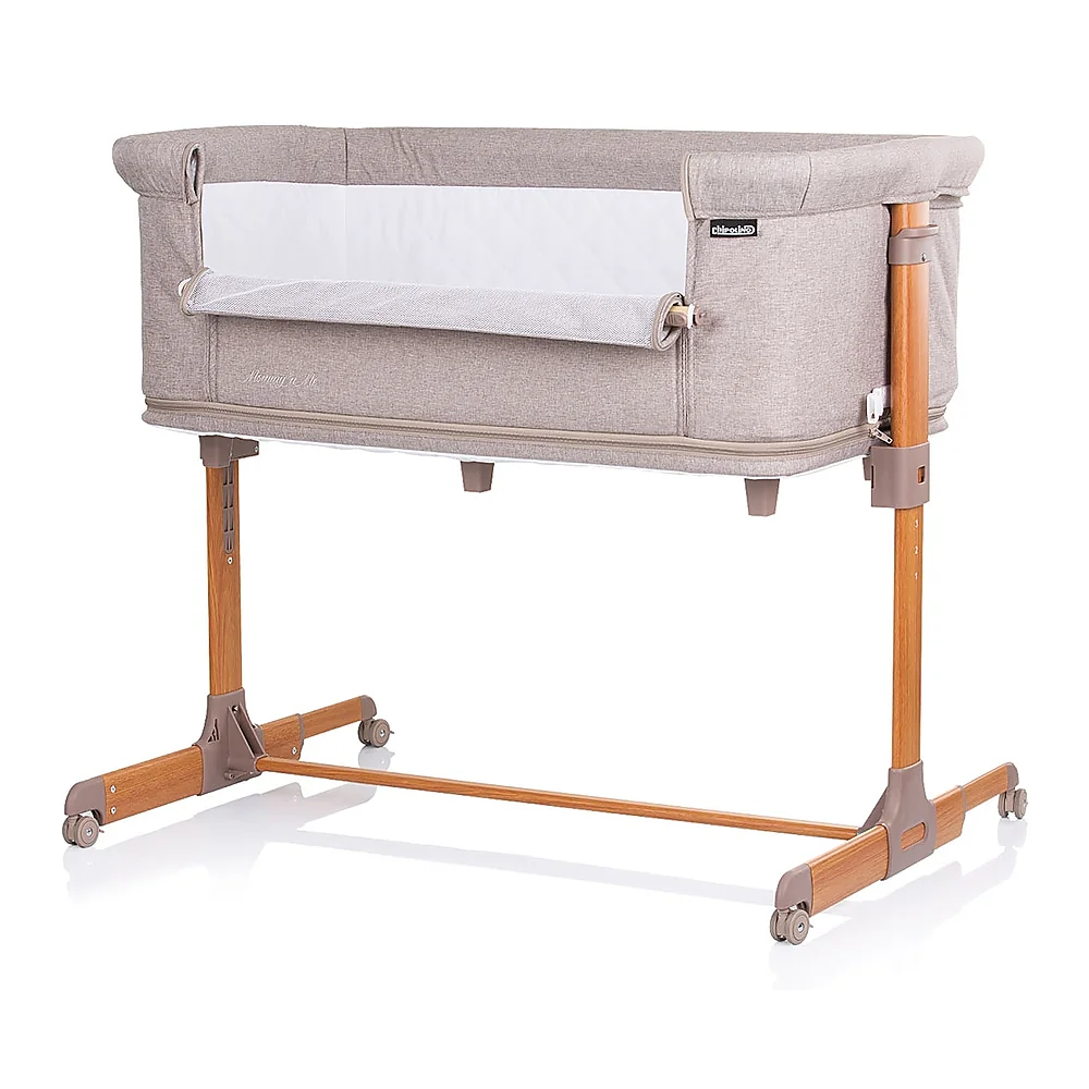 Patut Co-Sleeper si Tarc Chipolino Mommy 'n Me beige wood 6 luni [2]