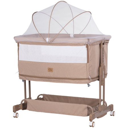 Camera copilului - Patut co-sleeper si tarc Chipolino Zen latte