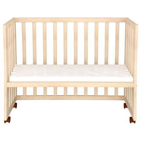 Patut copii din lemn co-sleeper Eva 94x46 cm natur Hubners [6]