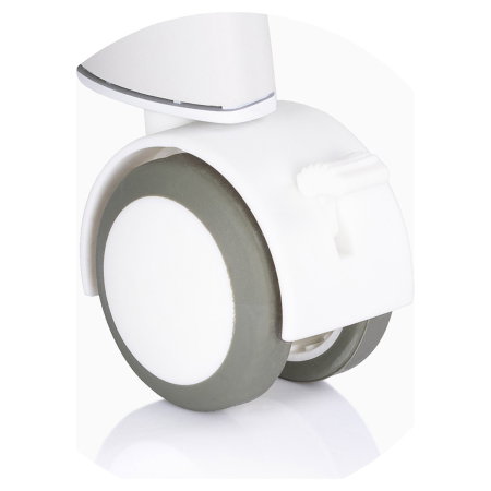 Patut cu leganare si cantar integrat Chipolino Sogno 2 in 1, Grey 6 luni [11]