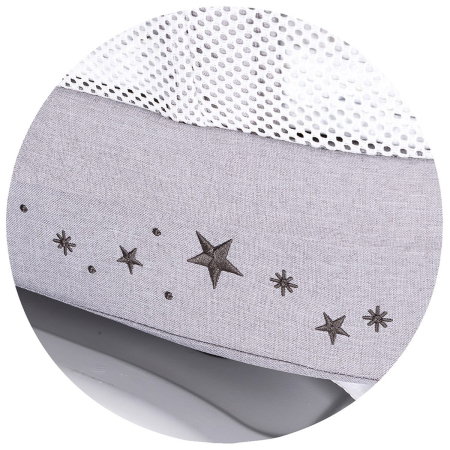 Patut cu leganare si cantar integrat Chipolino Sogno 2 in 1, Grey 6 luni [10]