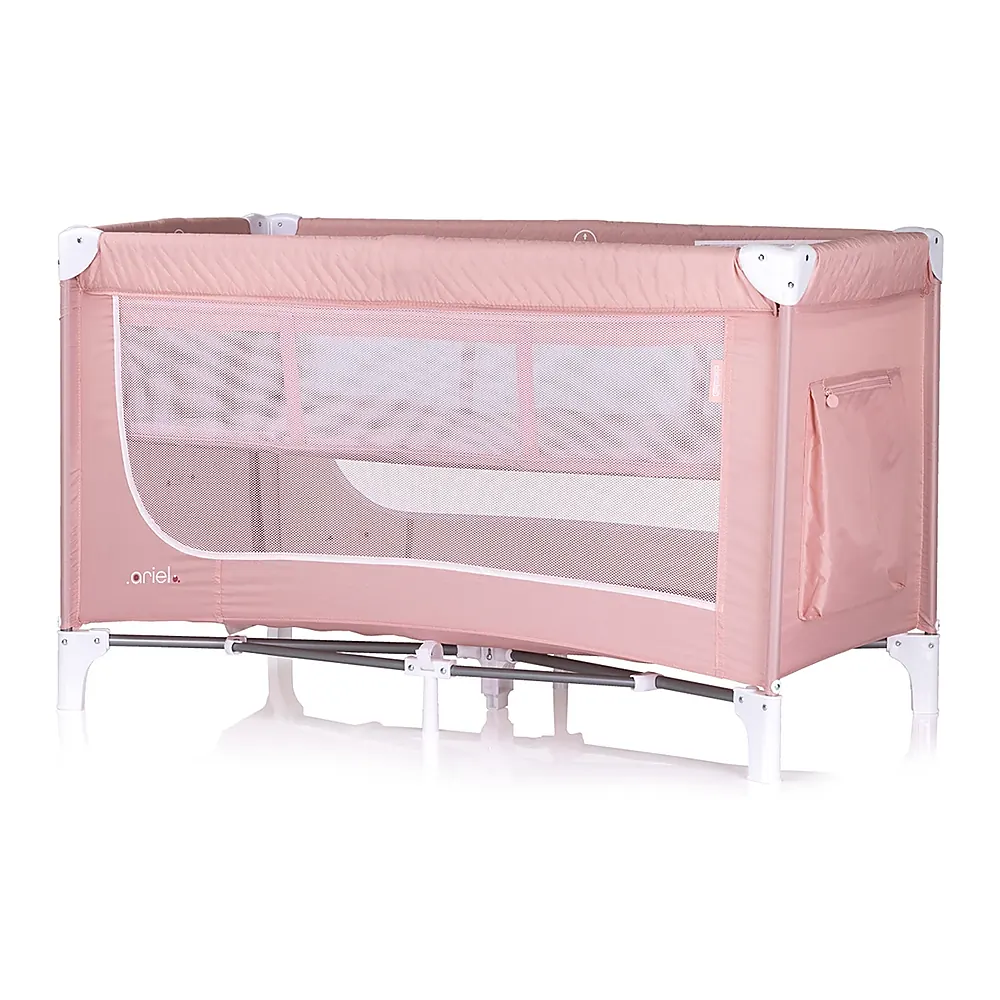 Patut pliabil Chipolino Ariel, Pink marshmallow 0 luni + [1]