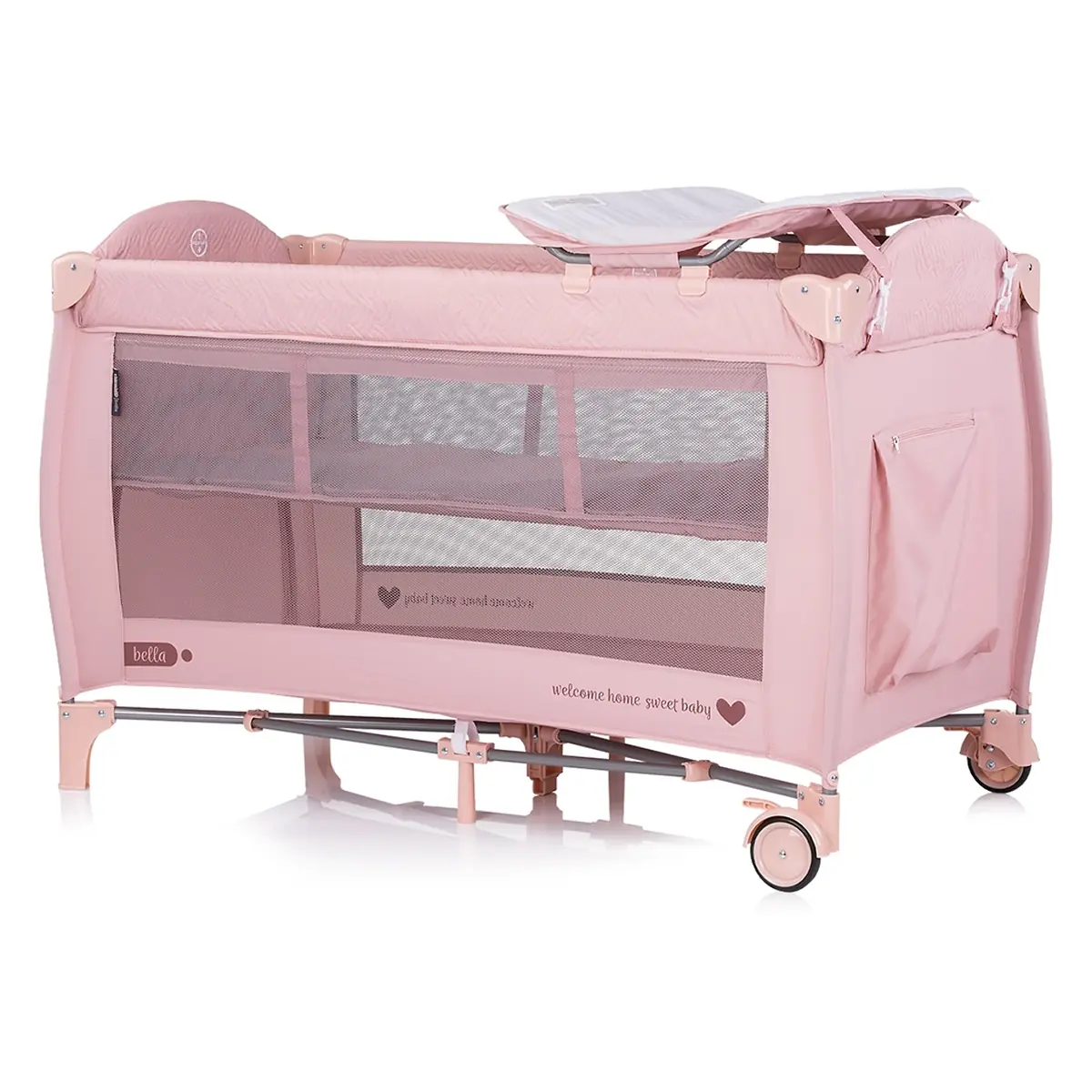 Patut pliabil Chipolino Bella, Roz marshmallow [1]