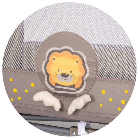 Patut pliabil Chipolino Capri Lion beige 0 luni [3]
