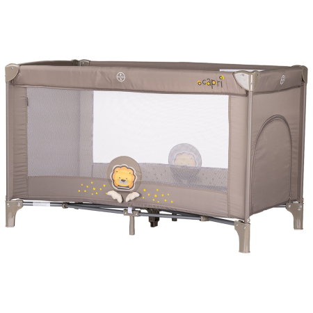 Patuturi pliabile - Patut pliabil Chipolino Capri Lion beige 0 luni