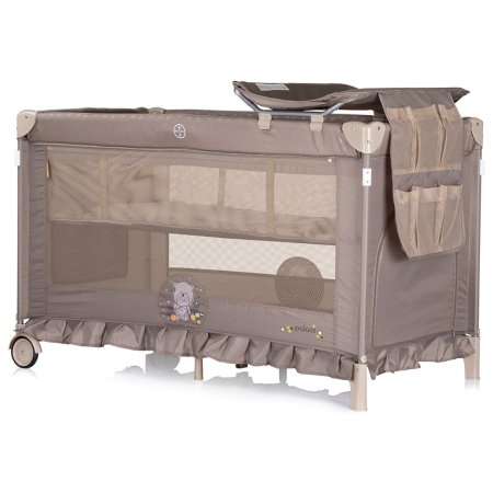 Patut pliabil Chipolino Palace Bear beige 0 luni [2]