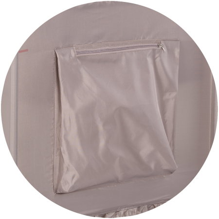 Patut pliabil Chipolino Palace, pana la 15 kg, geanta transport inclusa, Latte [7]