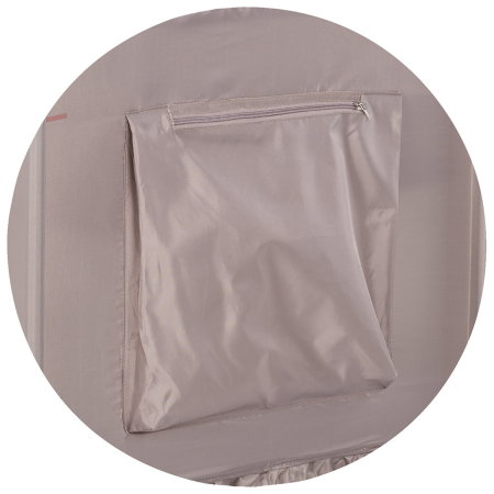 Patut pliabil Chipolino Palace, pana la 15 kg, geanta transport inclusa, Latte [7]