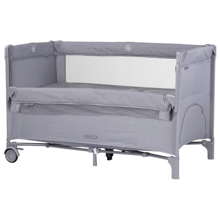 Patuturi pliabile - Patut pliabil Chipolino Relax cloud linen cu laterala culisanta 0 luni