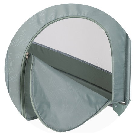 Patut pliabil cu saltea de infasat Chipolino Luna, Basil 0 luni [5]