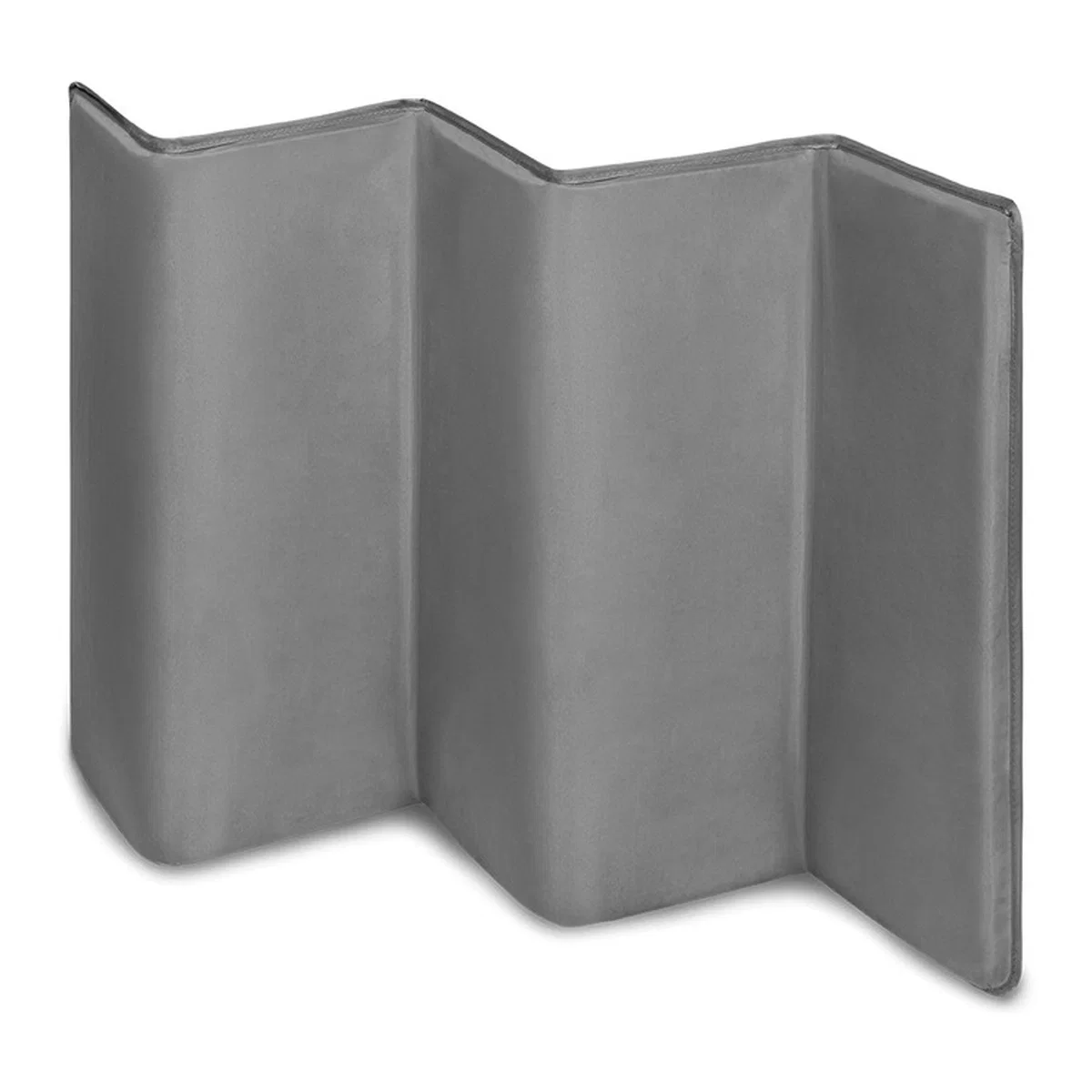 Patut pliant, Lionelo, Stefi Plus, Cu doua nivele, Cu intrare laterala cu fermoar, 2 roti, 120x60 cm, Gri 36 luni [11]
