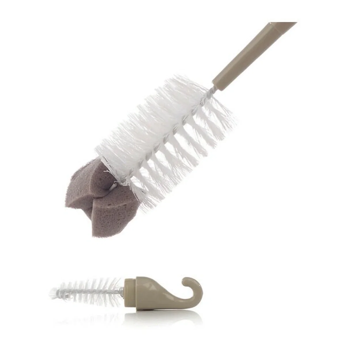 Perie pentru biberon si tetine, Jane, BPA Free, 25 x 4.5 cm [1]