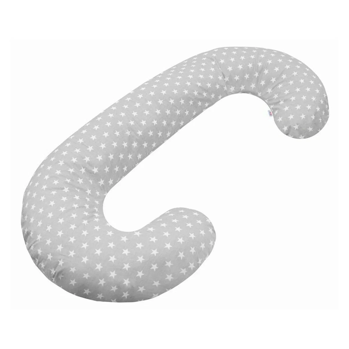Perne pentru alaptat - Perna alaptare, New Baby, Cu husa detasabila, In forma de C, Bumbac, Diametru 16 cm, Lungime in jurul circumferintei