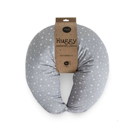 Perna pentru alaptat, Ceba Baby, Husa detasabila din bumbac, Cu puf siliconizat, 150x60x37 cm, Oeko-Tex Standard 100, [1]