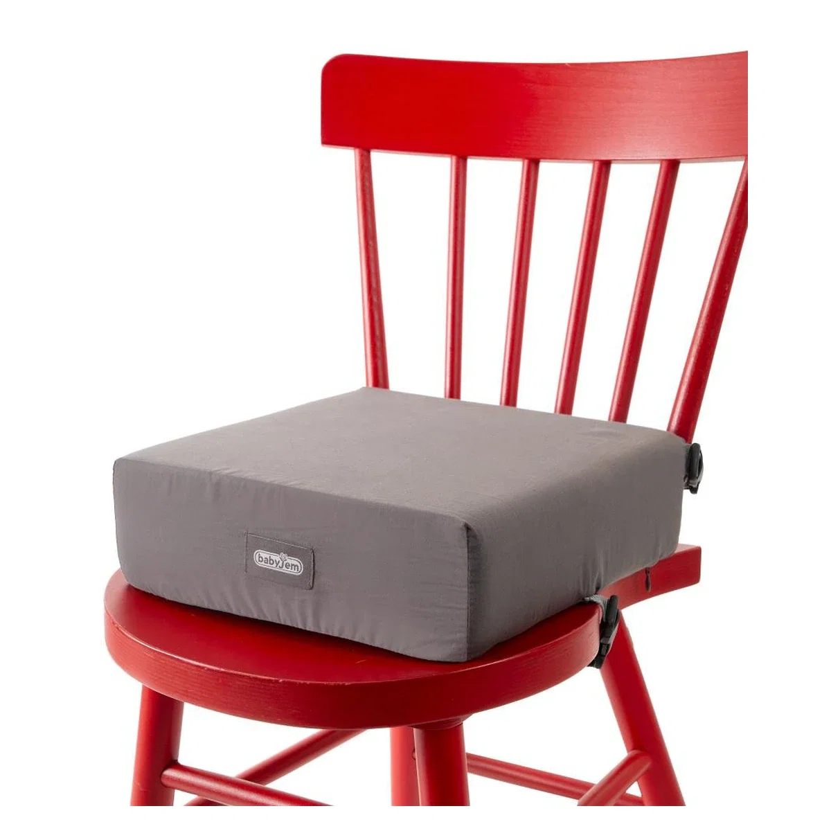 Pernuta inaltator 32x32 cm pentru scaun de masa, BabyJem, Antracit 6luni+ [4]