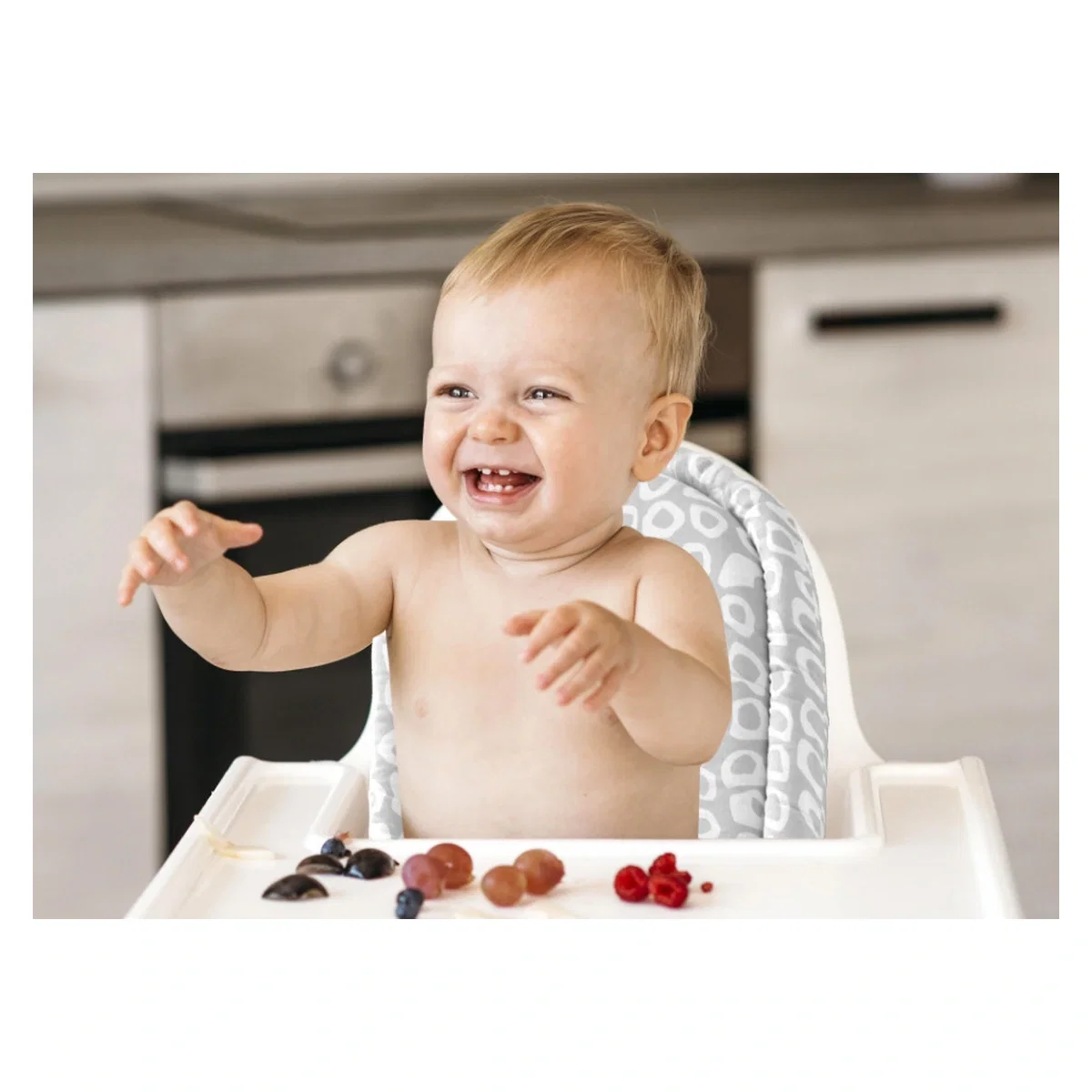 Pernuta pentru scaunul de masa BabyJem Chair Cushion 6 luni + [1]