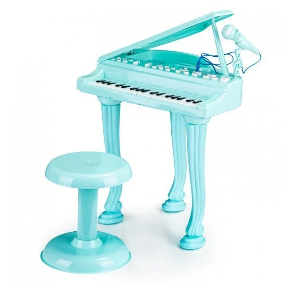 Arta si creativitate - Pian cu microfon - Turcoaz Ecotoys 3 ani+