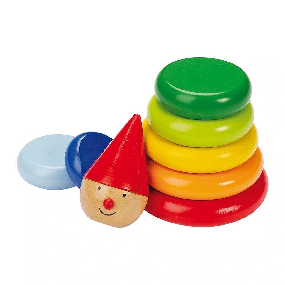 Piramida de stivuit cu piese magnetice Goki [1]