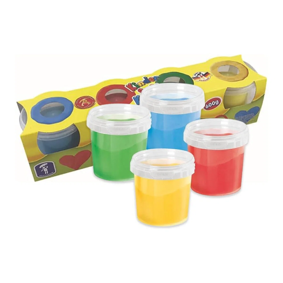 Arta si creativitate - Plastilina - 4 culori FEUCHTMANN 2 ani+