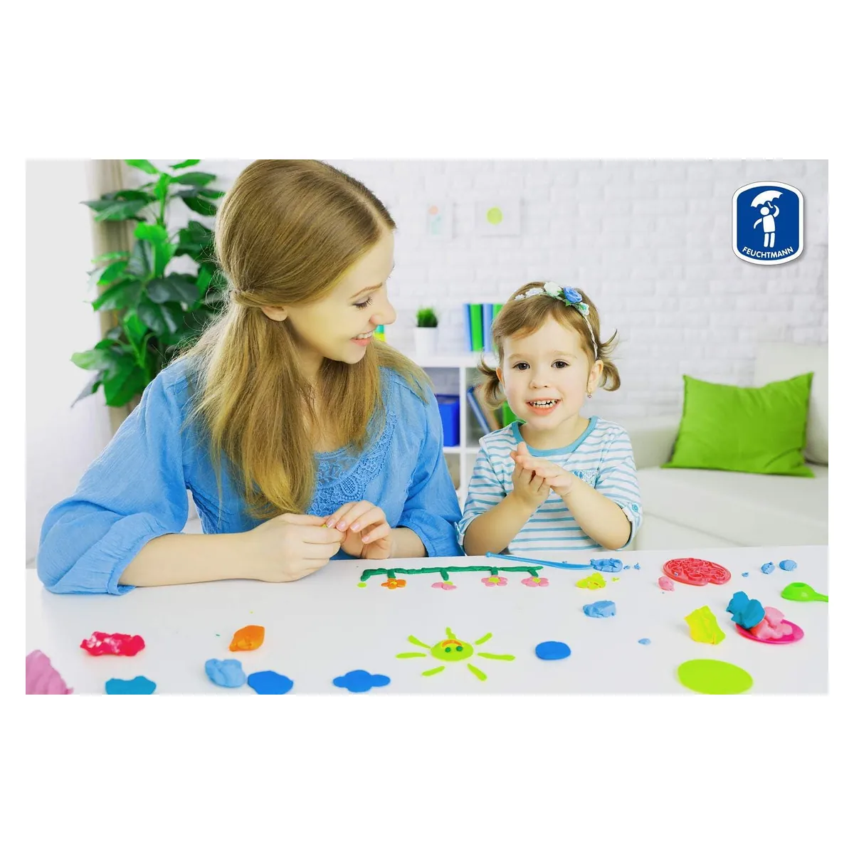 Plastilina - 4 culori FEUCHTMANN 2 ani+ [3]