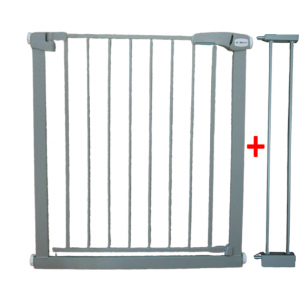 Siguranta bebelusului - Poarta de siguranta din metal 79-94 cm R-Sport S1 - Gri