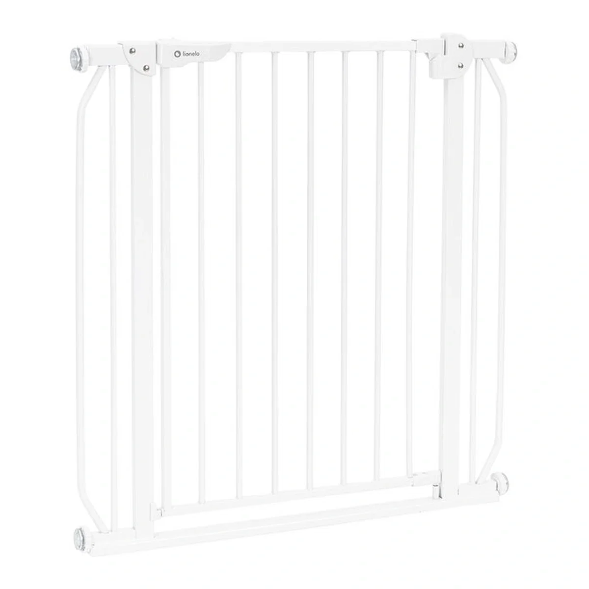 Poarta de siguranta prin presiune Truus Slim, 105 cm, Conform cu standardul european de securitate EN1930, Gri Lionelo [3]